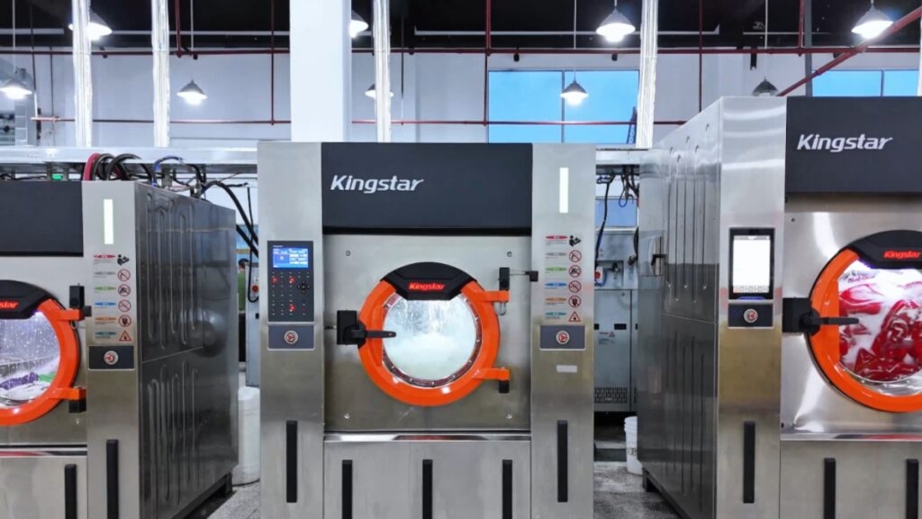 high smart speed washer in laundry
