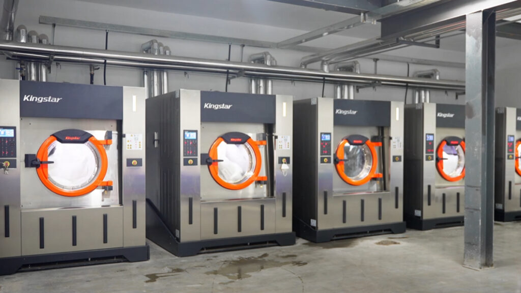 industrial washers in laundry shops