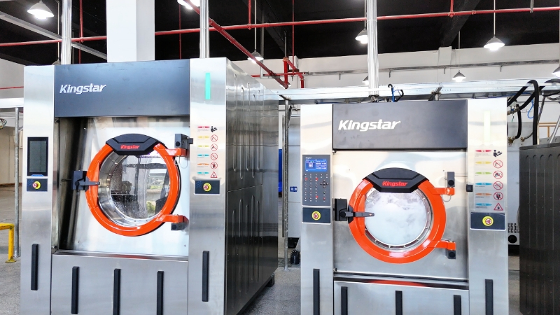 Kingstar industrial washing machine in laundry shops