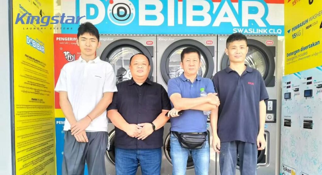 Kingstar helps Dobi Bar laundromat go into operation