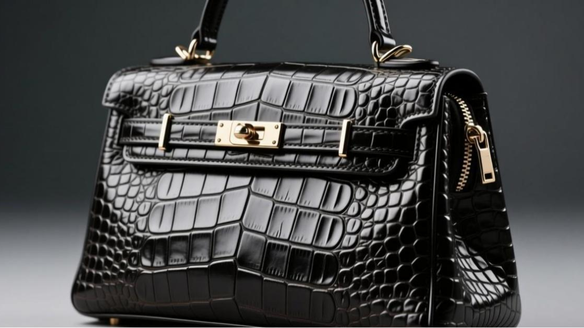 High-quality leather purse, highlighting leather care practices