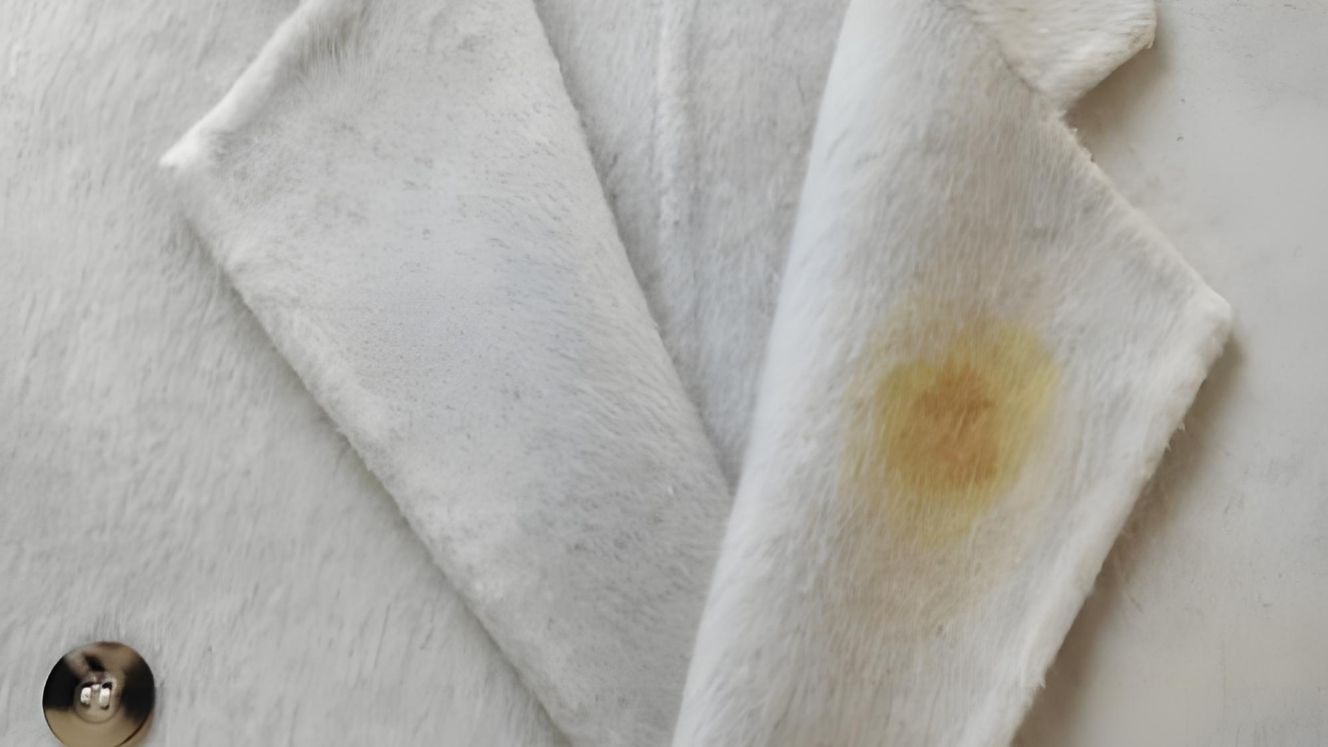 oil stains on wool clothes