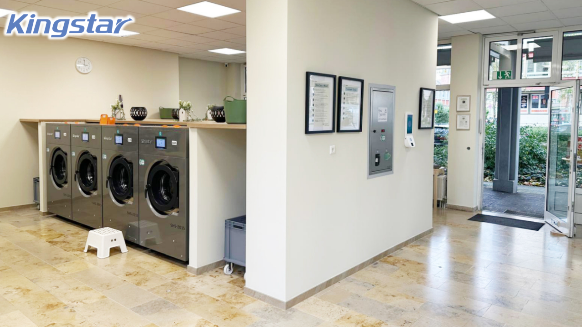 modern laundry shop